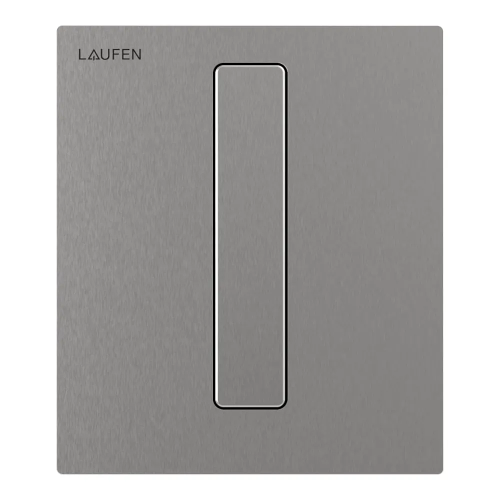LAUFEN INEO Betätigungsplatte Urinal INEO AU103 125 x 145 x 10 mm #H9091039280001 - 928 - Edelstahl gebürstet