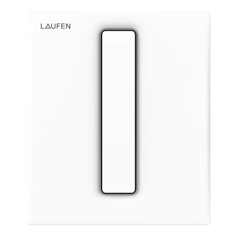 LAUFEN INEO Betätigungsplatte Urinal INEO AU101 125 x 145 x 26 mm #H9091010070001 - 000 - Weiß