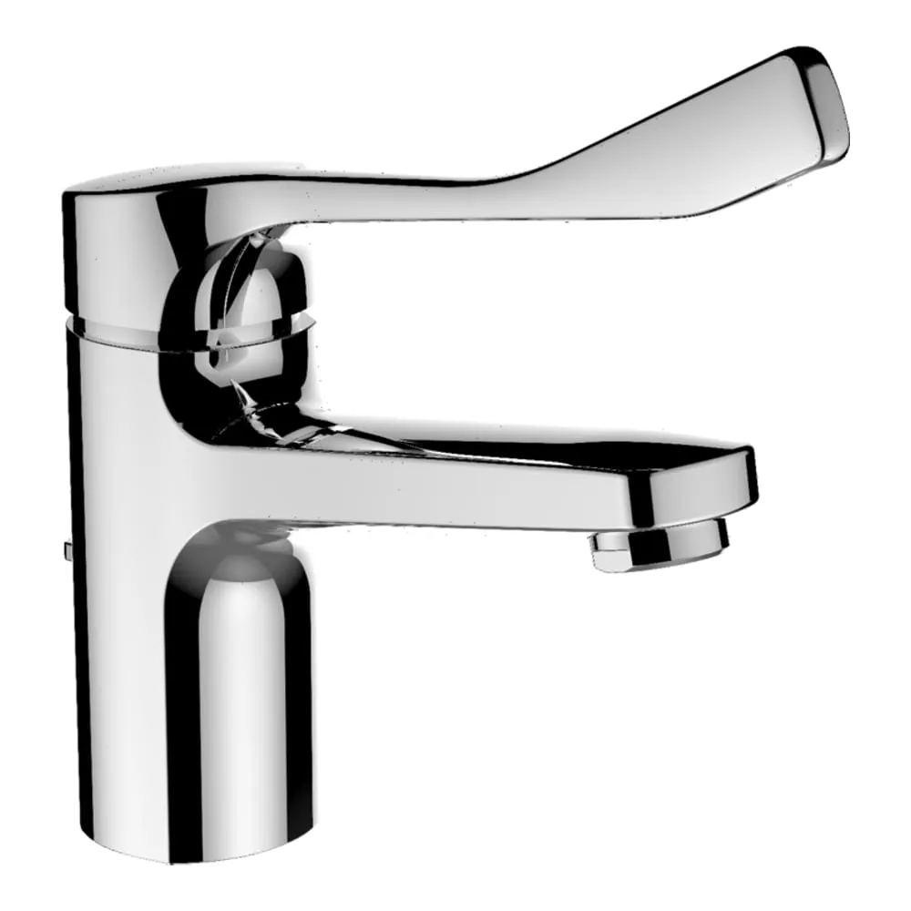 LAUFEN CITYPRO LIBERTY Waschtischmischer Liberty, Ausladung 140 mm, Festauslauf, mit Ablaufventil, Chrom #HF500903100094