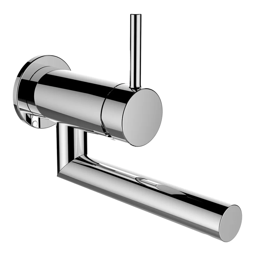 LAUFEN TWINPLUS SLIM Wandmischer zu Simibox 1-Point, Ausladung 175 mm, Schwenkauslauf, Chrom #HF505426100000