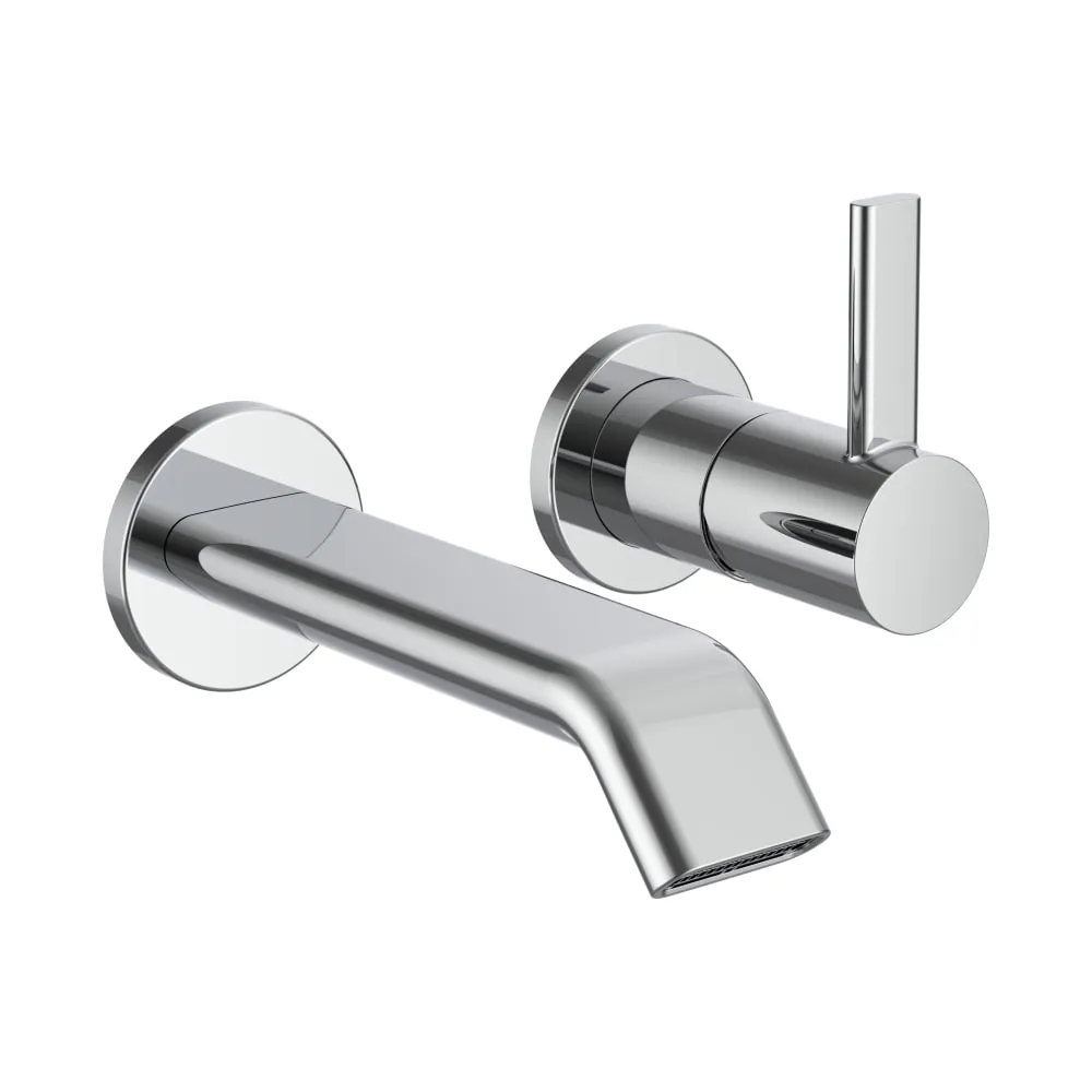 LAUFEN MEDA Wandmischer zu Simibox 2-point, Ausladung 150 mm, Festauslauf #HF506622100000