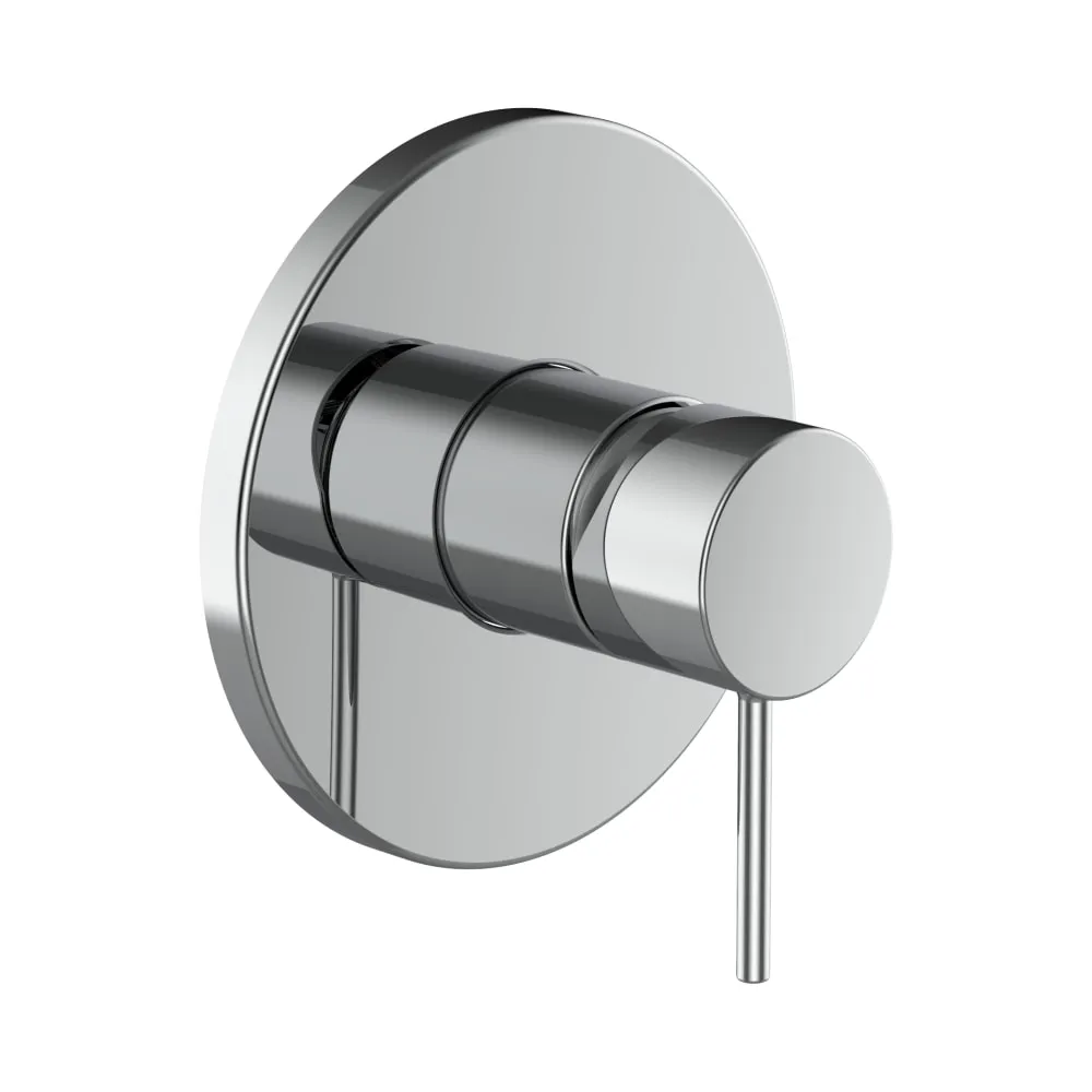 LAUFEN TWINPLUS SLIM Fertigmontage-Set für Unterputz-Duschenmischer, zu Simibox Standard & Simibox Light, Chrom #HF505478100000