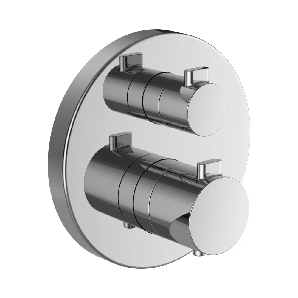 LAUFEN MEDA Fertigmontage-Set für thermostatischen 2-Griff Unterputz-Duschenmischer, zu Simibox Standard & Simibox Light #HF506676100000