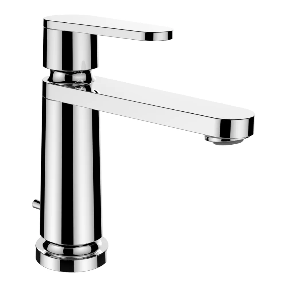 LAUFEN THE NEW CLASSIC Waschtischmischer, Ausladung 130 mm, Festauslauf, mit Ablaufventil #HF900503100000