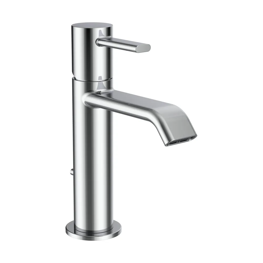 LAUFEN MEDA Waschtischmischer, Ausladung 110 mm, Festauslauf, mit Ablaufventil #HF506603100000