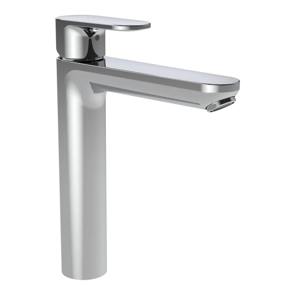 LAUFEN PRO X Standsäulen-Waschtischmischer, Ausladung 165 mm, Festauslauf, Eco+ Funktion, ohne Ablaufventil, Chrom 363 x 250 x 77 mm #HF506914100000