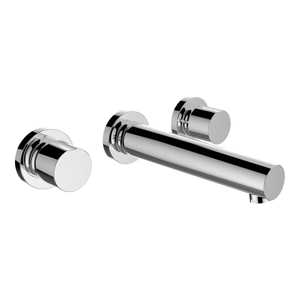 LAUFEN THE NEW CLASSIC 2-Griff Unterputz-Waschtischmischer, Ausladung 180 mm, Festauslauf #HF900524100000