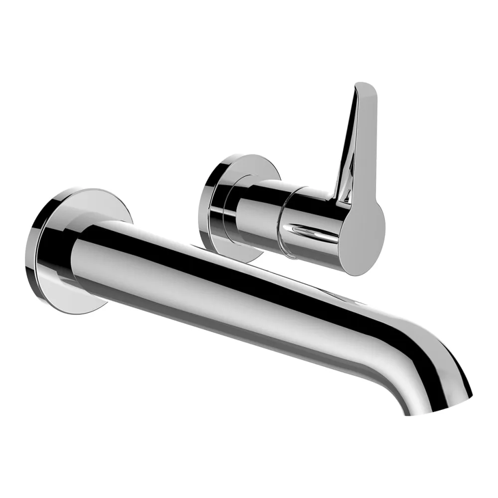 LAUFEN PURE Wandmischer zu Simibox 2-Point, Ausladung 180 mm, Festauslauf #HF901722100000