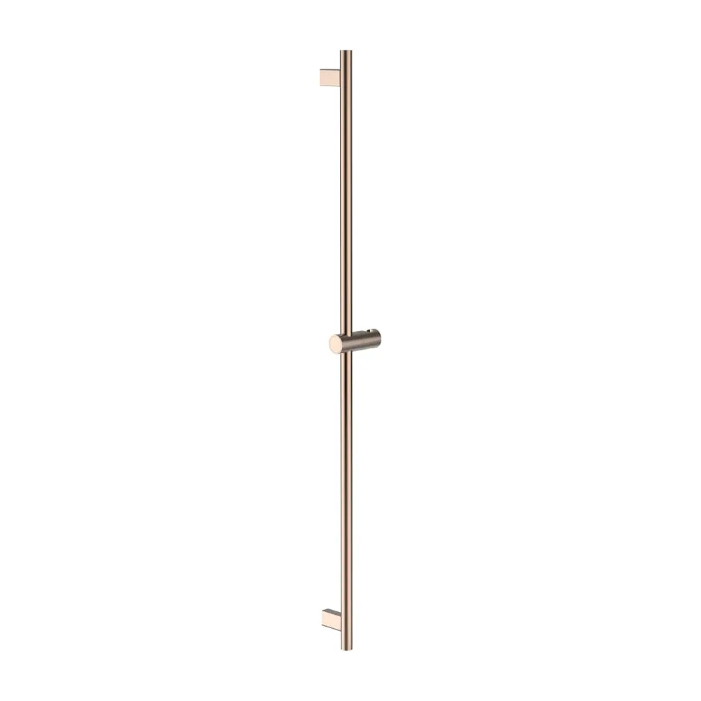 LAUFEN BRAUSEPROGRAMM TwinGliss, Duschengleitstange, Höhe 1100 mm, Vollmetall, PVD Roségold 1105 x 115 x 40 mm #HF904794465000