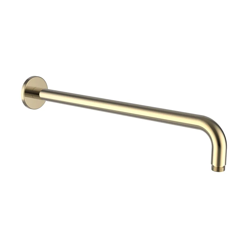 LAUFEN BRAUSEPROGRAMM Brausewandarm, Länge 420 mm, runde Rosette, 1/2'', PVD Gold #HF960109463001