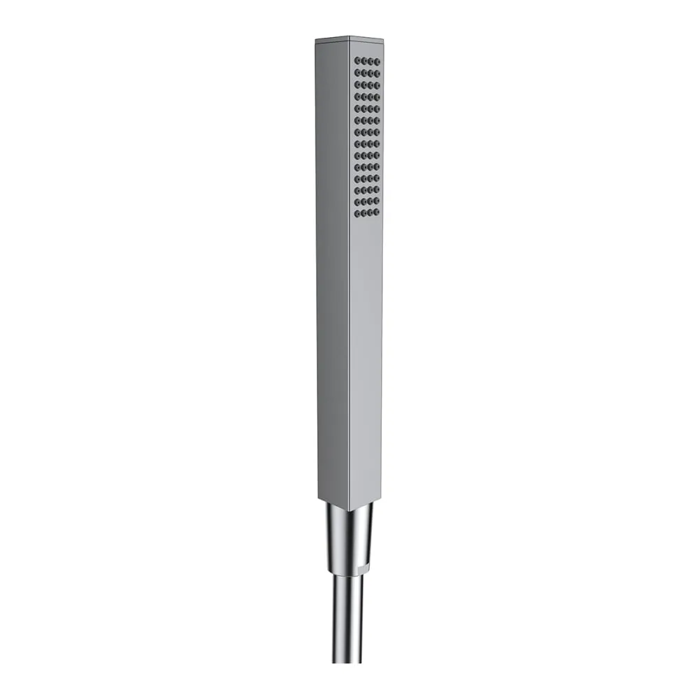 LAUFEN Handbrause CityStick, mit RubiClean,1 Brausestrahl, PVD inox look #HF939035423000