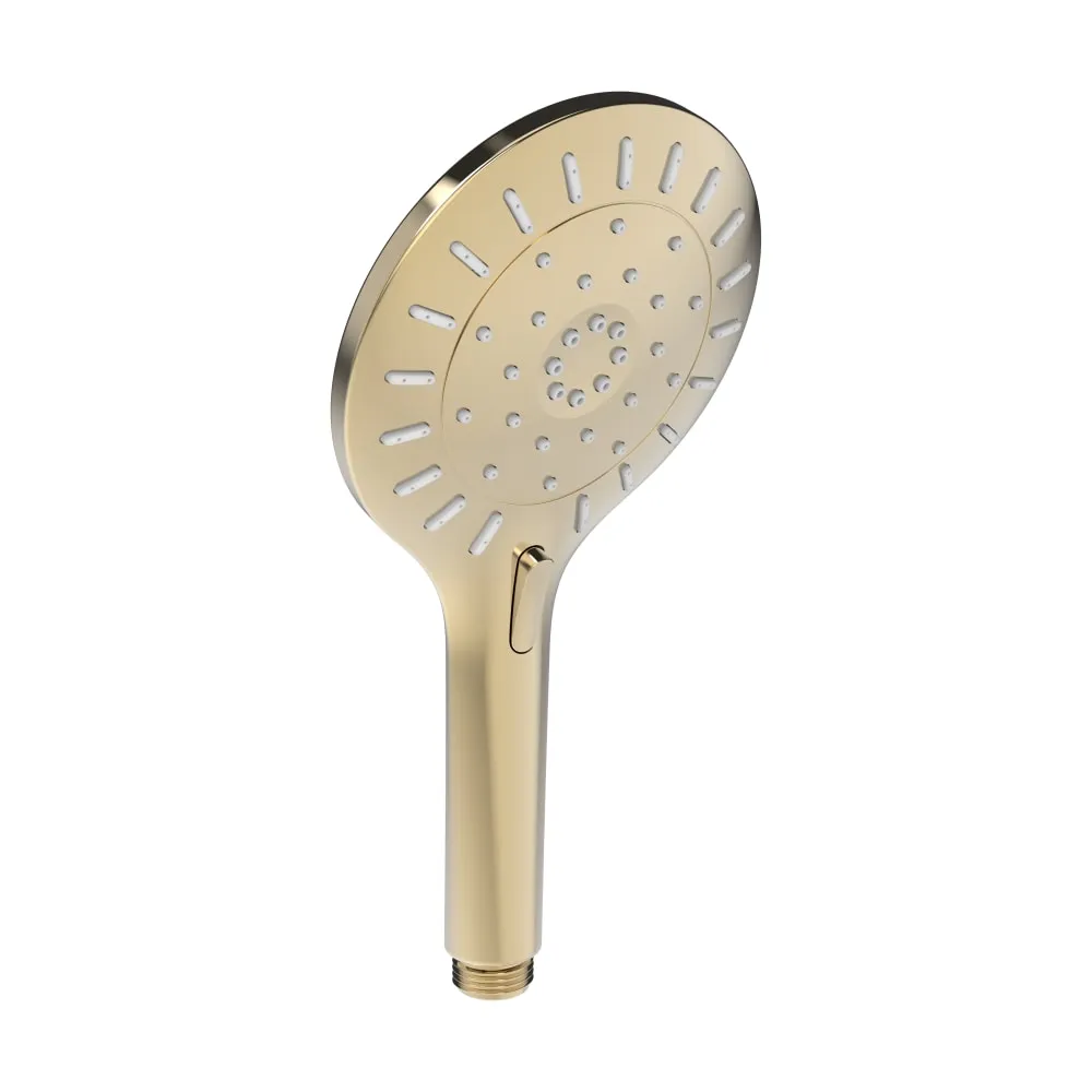 LAUFEN BRAUSEPROGRAMM Handbrause MyTwin 120, mit RubiClean, Ecochoice, 3 Strahlarten, PVD Gold #HF939029463000
