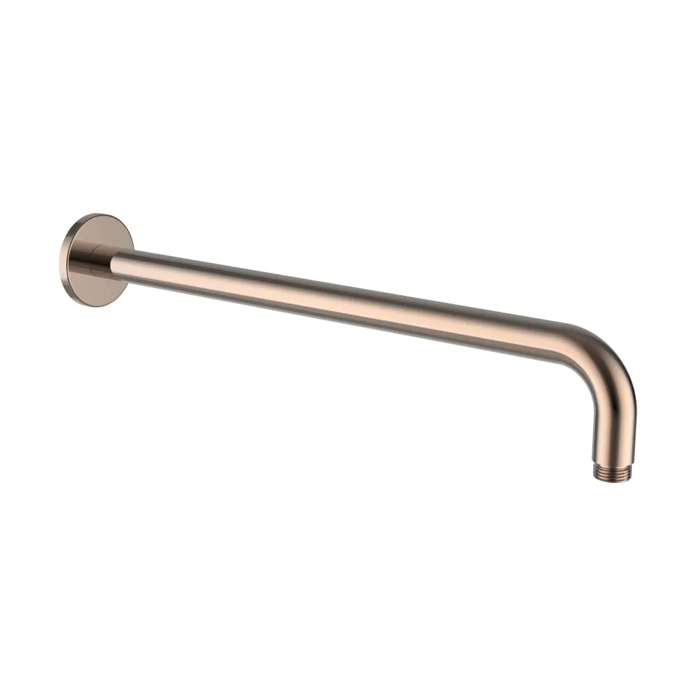 LAUFEN BRAUSEPROGRAMM Brausewandarm, Länge 420 mm, runde Rosette, 1/2'', PVD Rosegold #HF960109465001