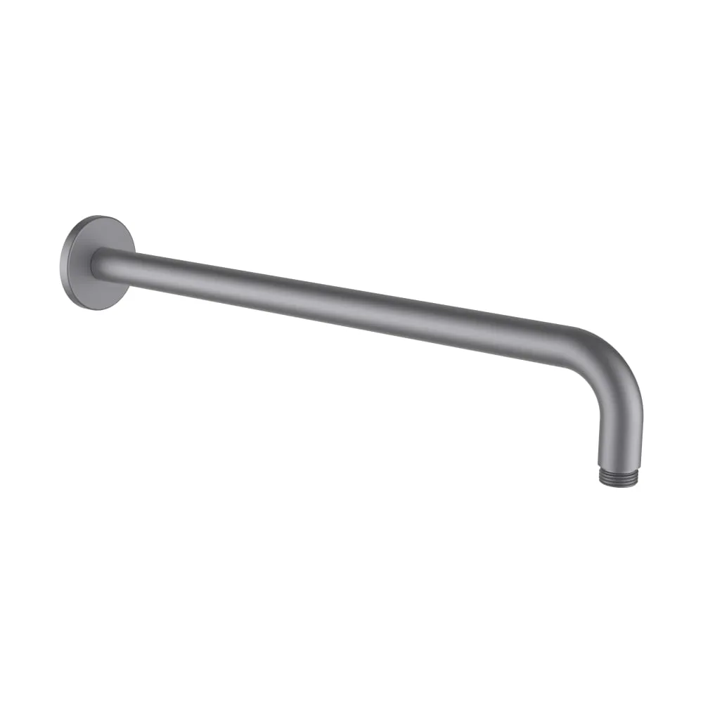 LAUFEN BRAUSEPROGRAMM Brausewandarm für Kopfbrause, mit runder Rosette, 420 mm #HF960109423001