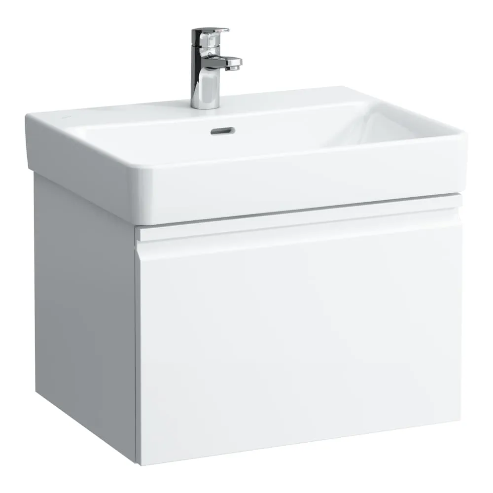 LAUFEN PRO S Waschtischunterbau, 1 Schublade, passend zu Waschtisch H810963 570 x 450 x 390 mm #H4833710964631 - 463 - Weiß