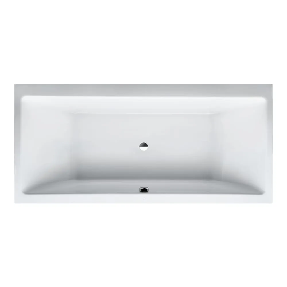 LAUFEN PRO Badewanne, Einbauversion, mit Mittelablauf, Sanitäracryl 1900 x 900 x 470 mm #H2349500000001 - 000 - Weiß