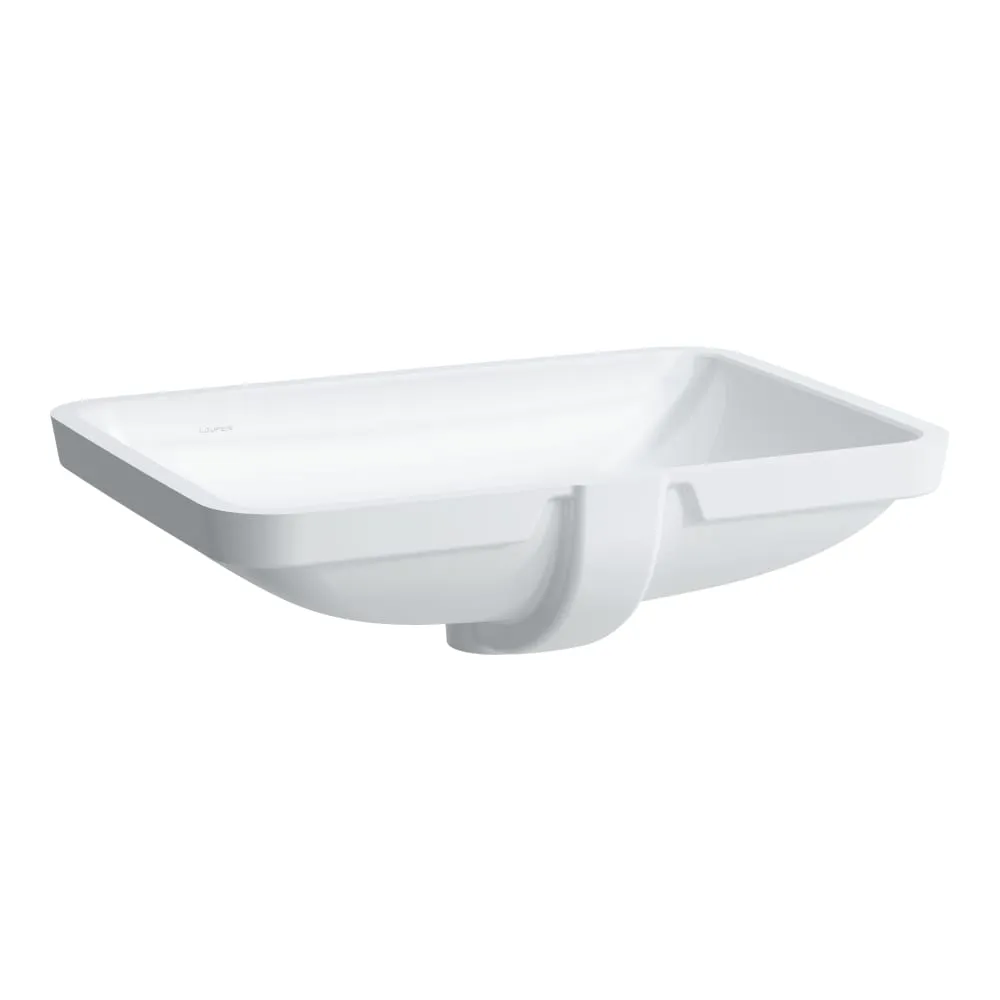 LAUFEN PRO Einbauwaschtisch von unten, geschliffen 550 x 380 x 170 mm #H8119680001091 - 000 - Weiß