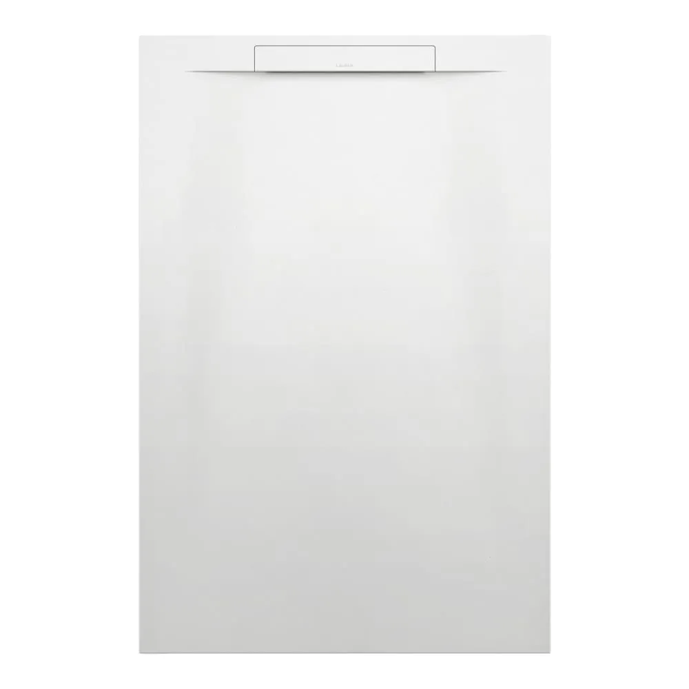 LAUFEN PRO S Duschwanne, aus Verbundwerkstoff Marbond, rechteckig, linearer Ablauf an kurzer Seite 1200 x 800 x 30 mm #H2101820780001 - 000 - Weiß