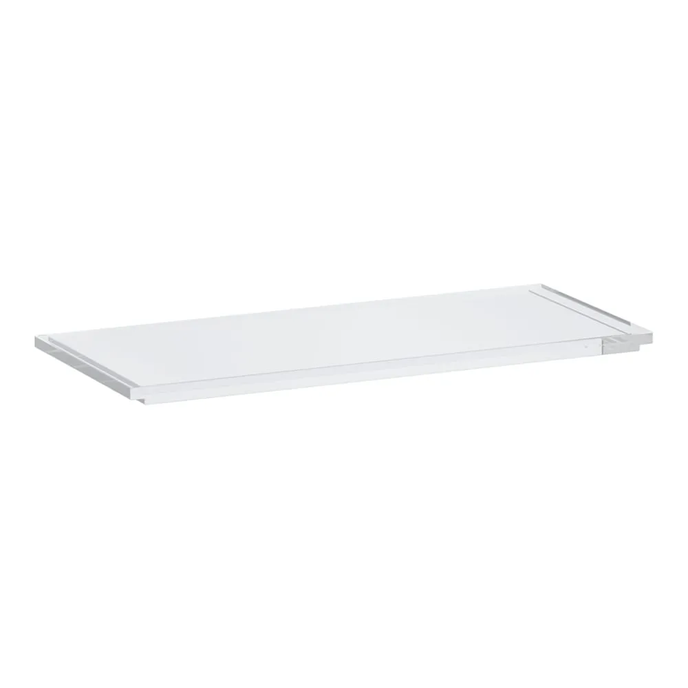 LAUFEN Kartell LAUFEN Ablage für Waschtisch, Kunststoff 460 x 200 x 15 mm #H3853310840001 - 084 - Kristallklar