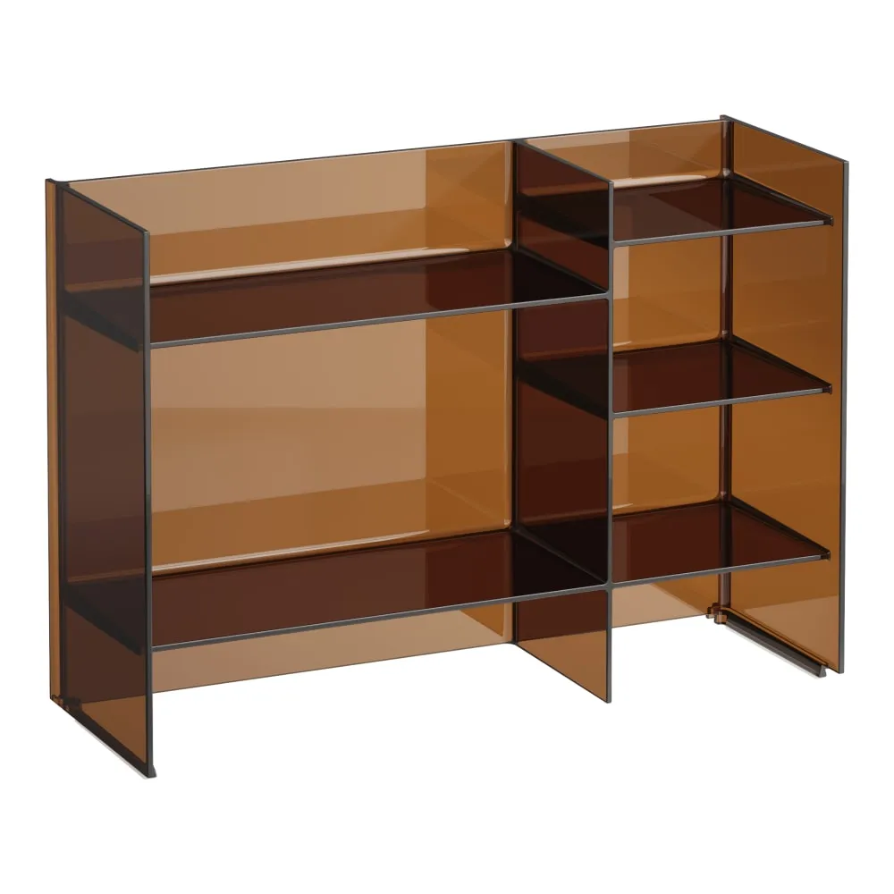 LAUFEN Kartell LAUFEN Regal 'Sound-rack', Kunststoff 750 x 260 x 530 mm #H3893310810001 - 081 - Bernstein