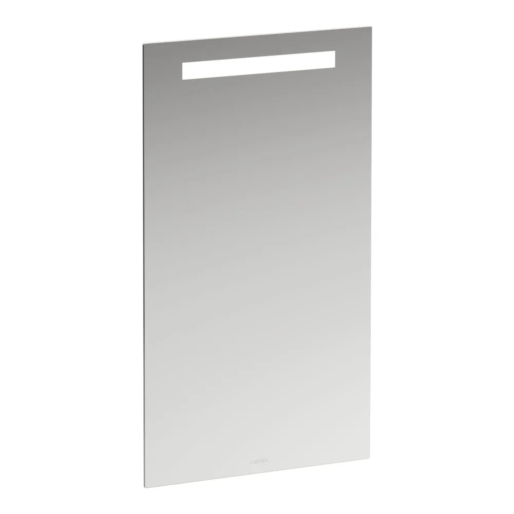 LAUFEN LANI Spiegel 450 mm, mit integrierter horizontaler LED-Beleuchtung 450 x 30 x 900 mm #H4038501121441
