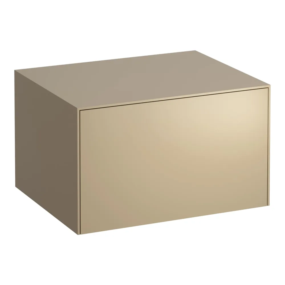 LAUFEN SONAR Schubladenelement 600, 1 Schublade, ohne Ausschnitt 575 x 455 x 340 mm #H4054000341401 - 040 - Gold (lackiert)