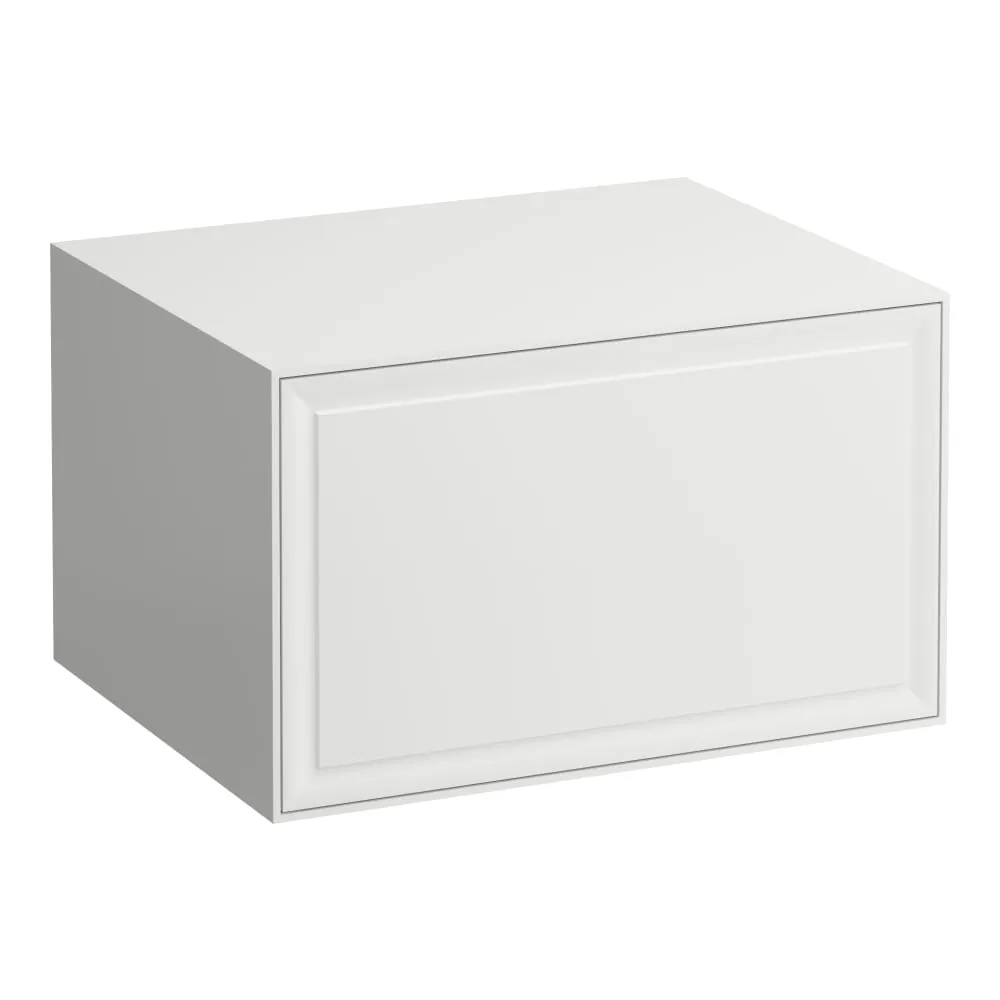 LAUFEN THE NEW CLASSIC Schubladenelement 600, 1 Schublade, ohne Ausschnitt 575 x 455 x 345 mm #H4060050856281 - 170 - Weiß matt
