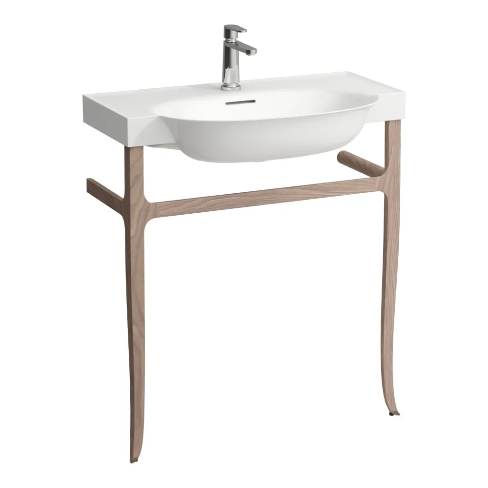 LAUFEN THE NEW CLASSIC Waschtischgestell, passend zu Möbelwaschtisch H813855 780 x 320 x 830 mm #H4060720856291 - 629 - Nussbaum
