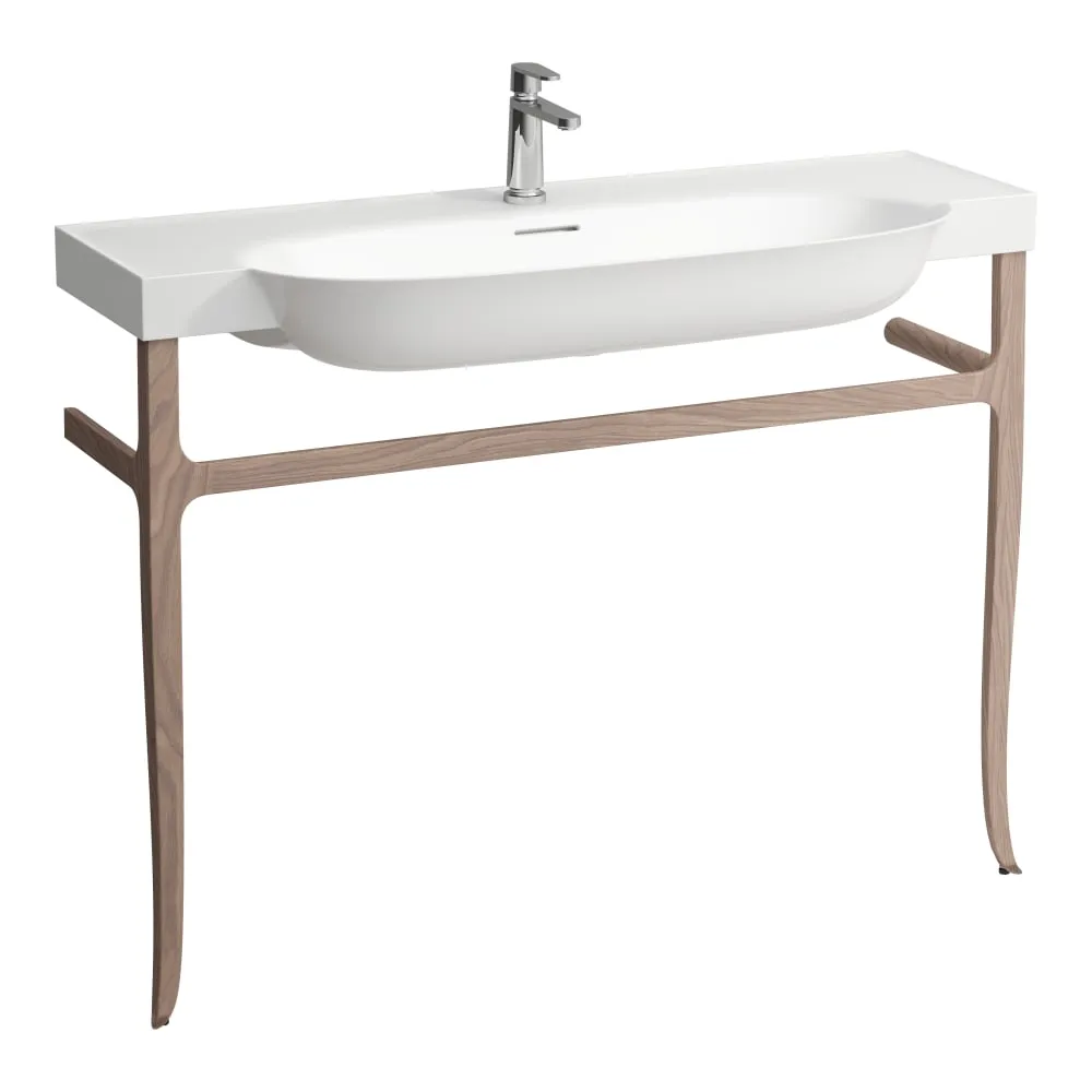 LAUFEN THE NEW CLASSIC Waschtischgestell, passend zu Möbelwaschtisch H813858 1180 x 320 x 830 mm #H4060730856291 - 629 - Nussbaum