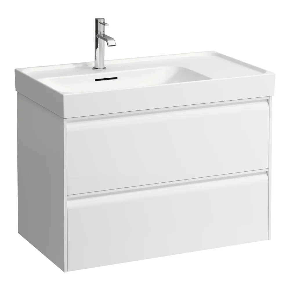 LAUFEN MEDA Waschtischunterbau 800, 2 Schubladen, passend zu Waschtisch H817116 785 x 450 x 515 mm #H4216020112601 - 260 - Weiß matt
