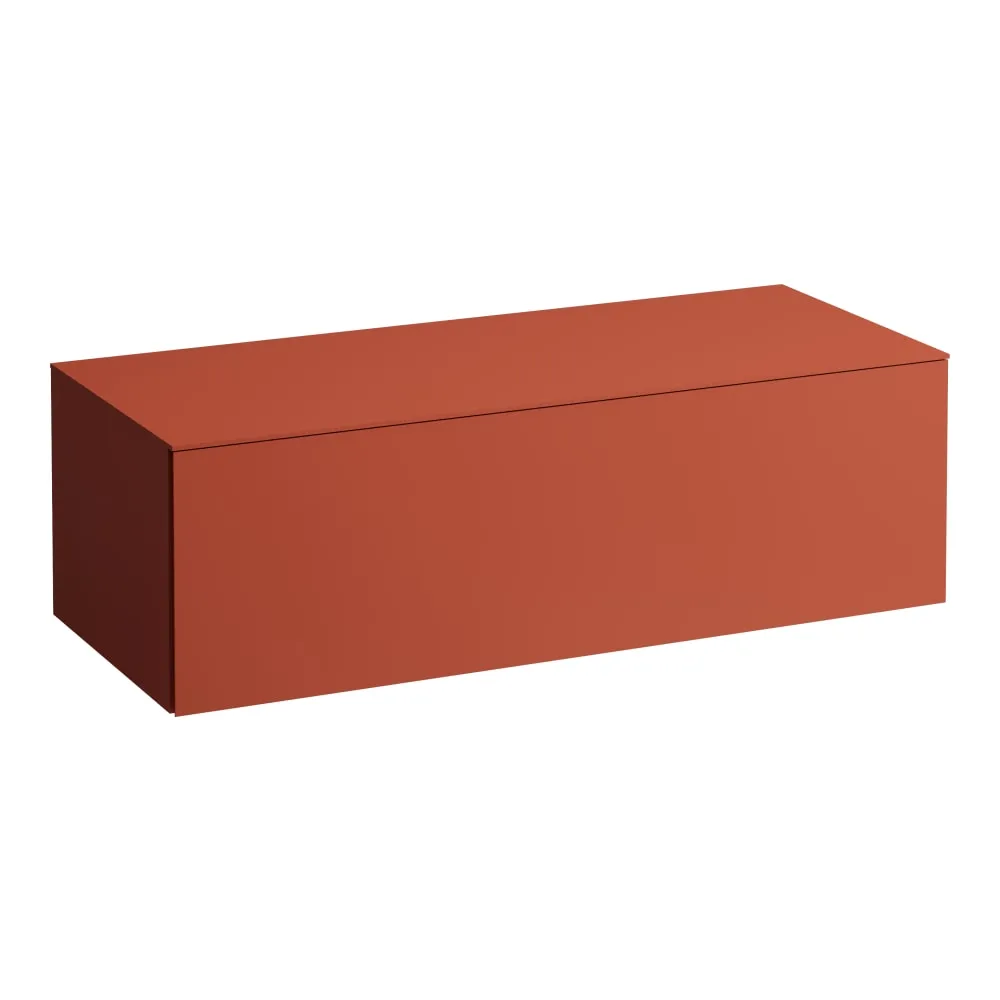 LAUFEN ILBAGNOALESSI Schubladenelement 1200, 1 Schublade, ohne Ausschnitt 1200 x 500 x 370 mm #H4303000972691 - 269 - Terracotta