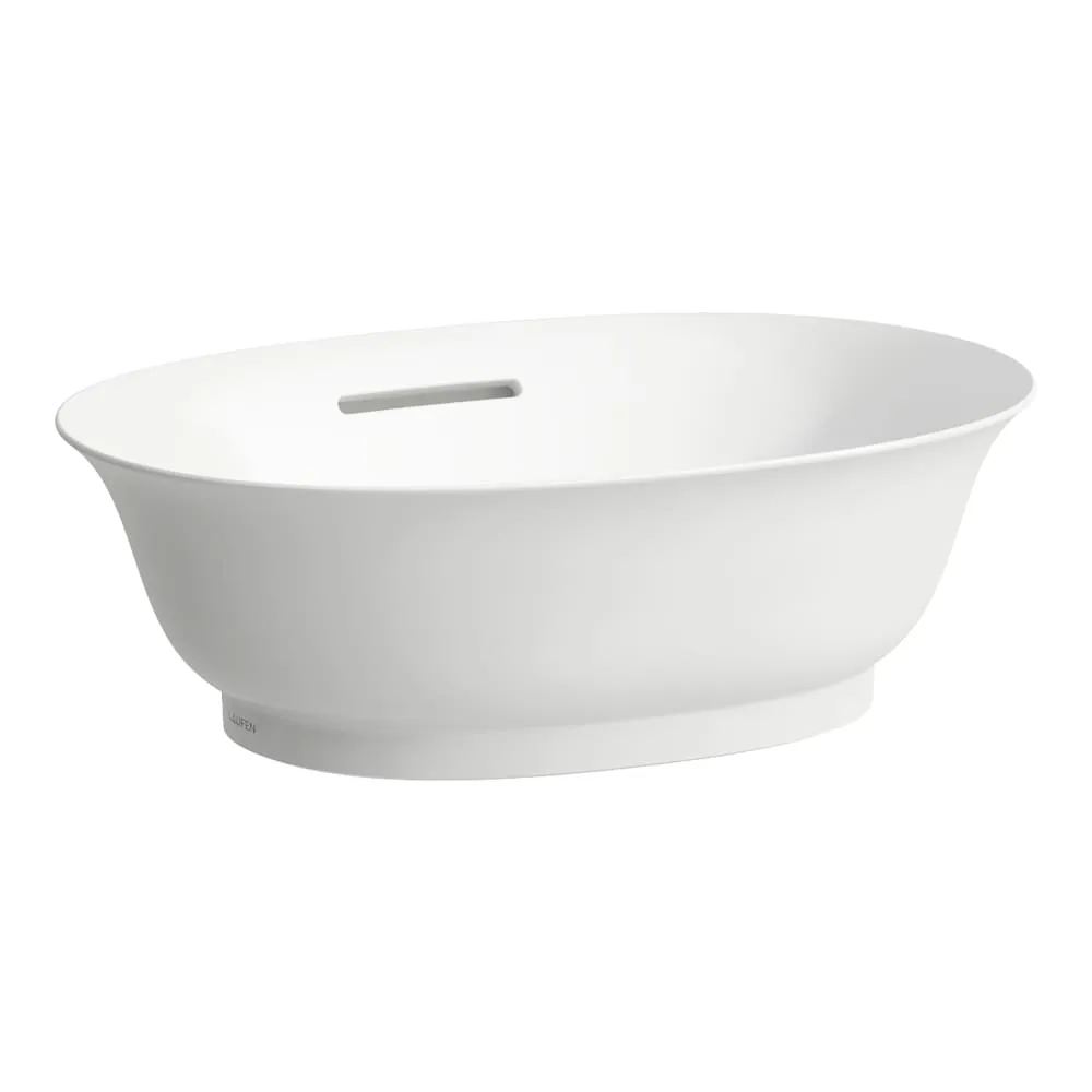 LAUFEN THE NEW CLASSIC Waschtisch-Schale, oval, mit Überlauf 450 x 310 x 145 mm #H8128517571091 - 000 - Weiß