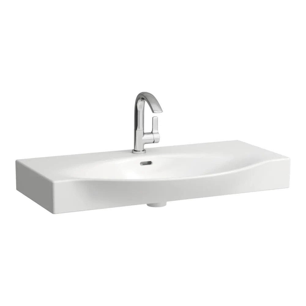 LAUFEN PALACE Möbelwaschtisch, mit verchromtem Handtuchhalter 900 x 510 x 110 mm #H8127020001081 - 000 - Weiß