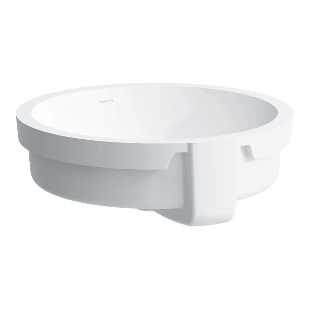 LAUFEN LIVING Einbauwaschtisch von unten, geschliffen 400 x 400 x 155 mm #H8134390001091 - 000 - Weiß