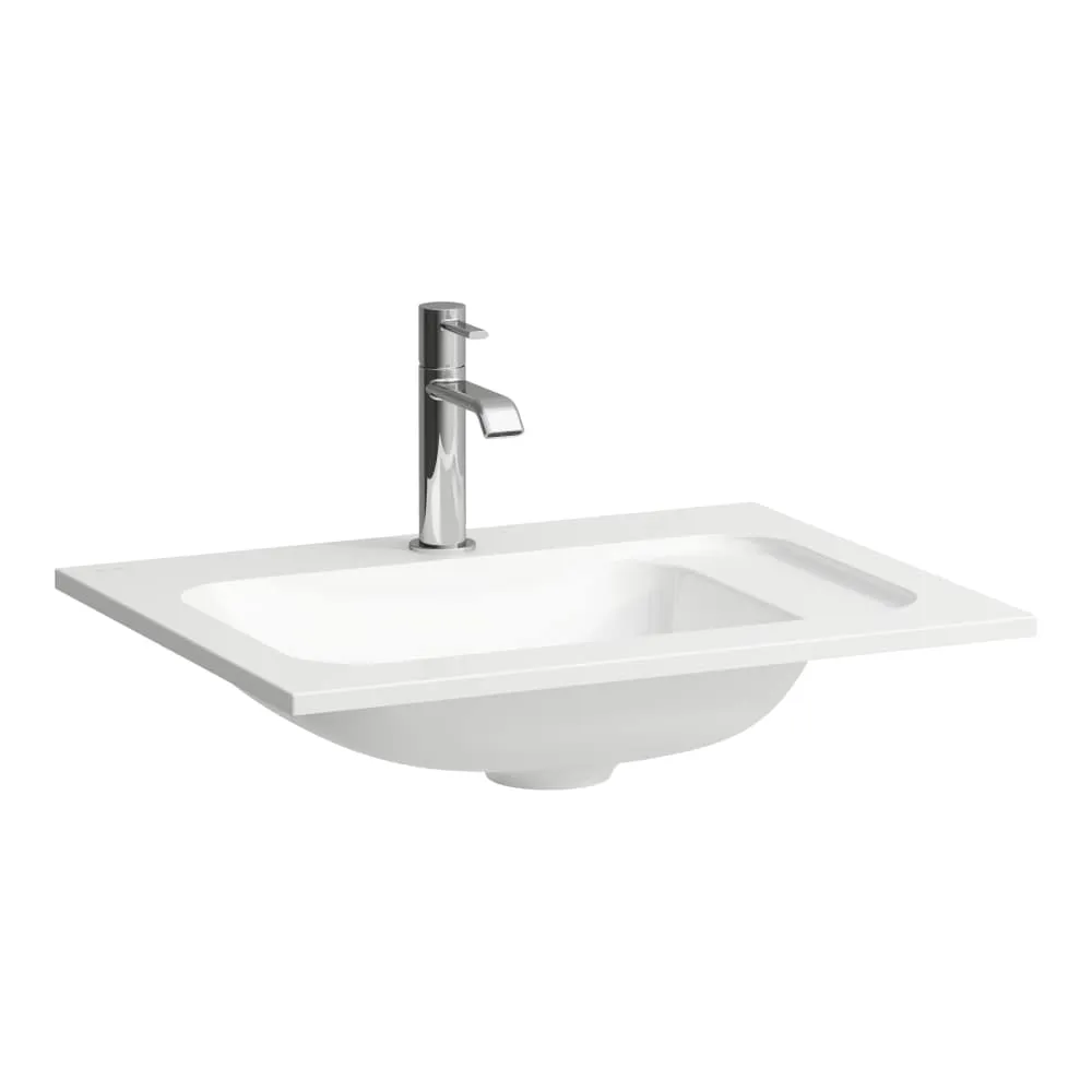 LAUFEN MEDA Möbelwaschtisch 'slim', aus Verbundwerkstoff Marbond 577 x 445 x 132 mm #H8141137571111 - 000 - Weiß