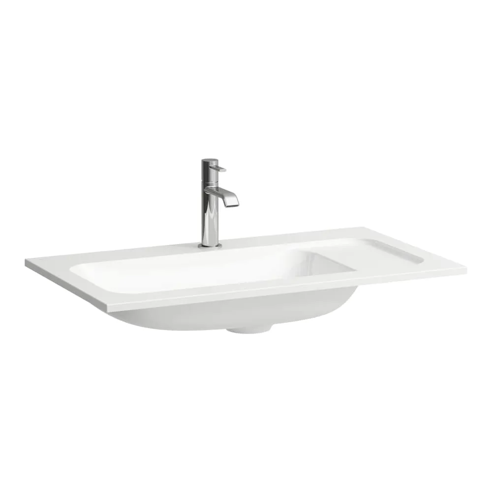 LAUFEN MEDA Möbelwaschtisch 'slim', aus Verbundwerkstoff Marbond 777 x 445 x 132 mm #H8141170001111 - 000 - Weiß
