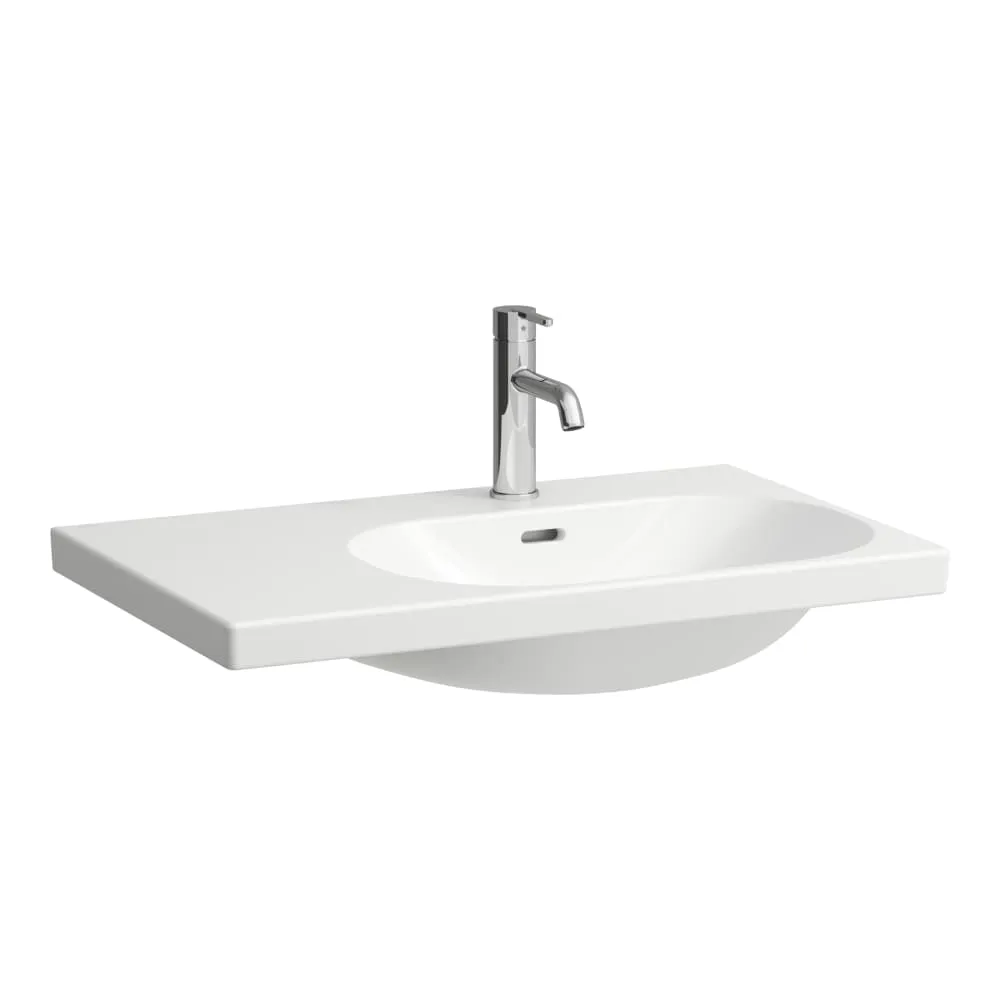 LAUFEN LUA Waschtisch, Ablage links 750 x 460 x 180 mm #H8170854001041 - 000 - Weiß