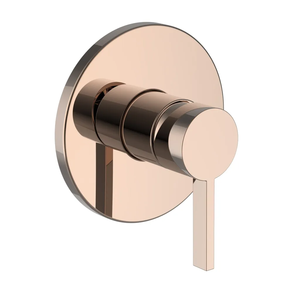 LAUFEN Kartell LAUFEN Fertigmontage-Set für Unterputz-Duschenmischer, zu Simibox Standard & Simibox Light, PVD Rosegold #H3313360820001