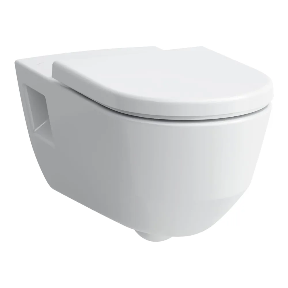 LAUFEN PRO LIBERTY Wand-WC, Tiefspüler, spülrandlos, barrierefrei 700 x 360 x 345 mm #H8219600000001 - 000 - Weiß