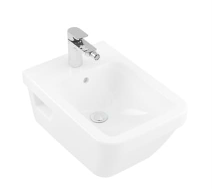 VILLEROY & BOCH  OMNIA ARCHITECTURA Hänge-Bidet eckig 370x530mm 44850001 weiss