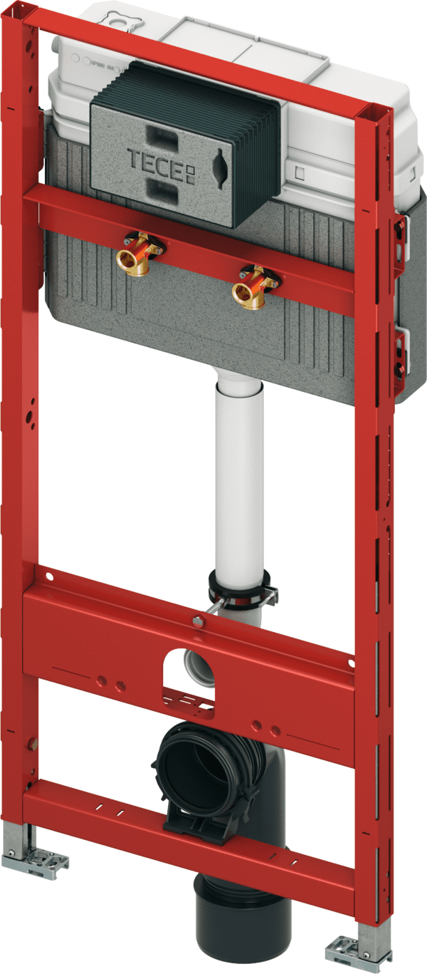 TECE TECEprofil WC-Modul mit Uni-Spülkasten für Geberit Publica Ausgussbecken, Bauhöhe 1340 mm #9300366