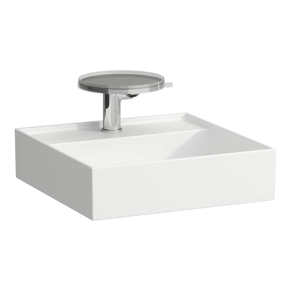 LAUFEN Kartell LAUFEN Handwaschbecken mit verdecktem Ablauf 460 x 460 x 150 mm #H815331A008151 - A00 - Weiẞ LCC Active (LAUFEN Clean Coat Active)