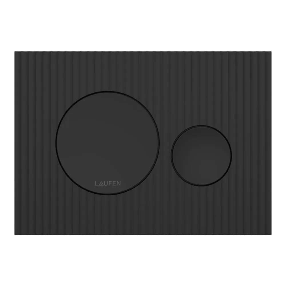 LAUFEN INEO Betätigungsplatte INEO MOONDANCE 203 x 6 x 145 mm #H9001167160001 - 716 - Schwarz matt