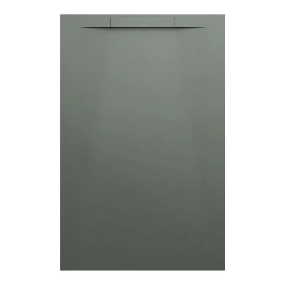 LAUFEN PRO S Duschwanne, aus Verbundwerkstoff Marbond, rechteckig, linearer Ablauf an kurzer Seite 1400 x 900 x 32 mm #H2101880790001 - 079 - Betongrau