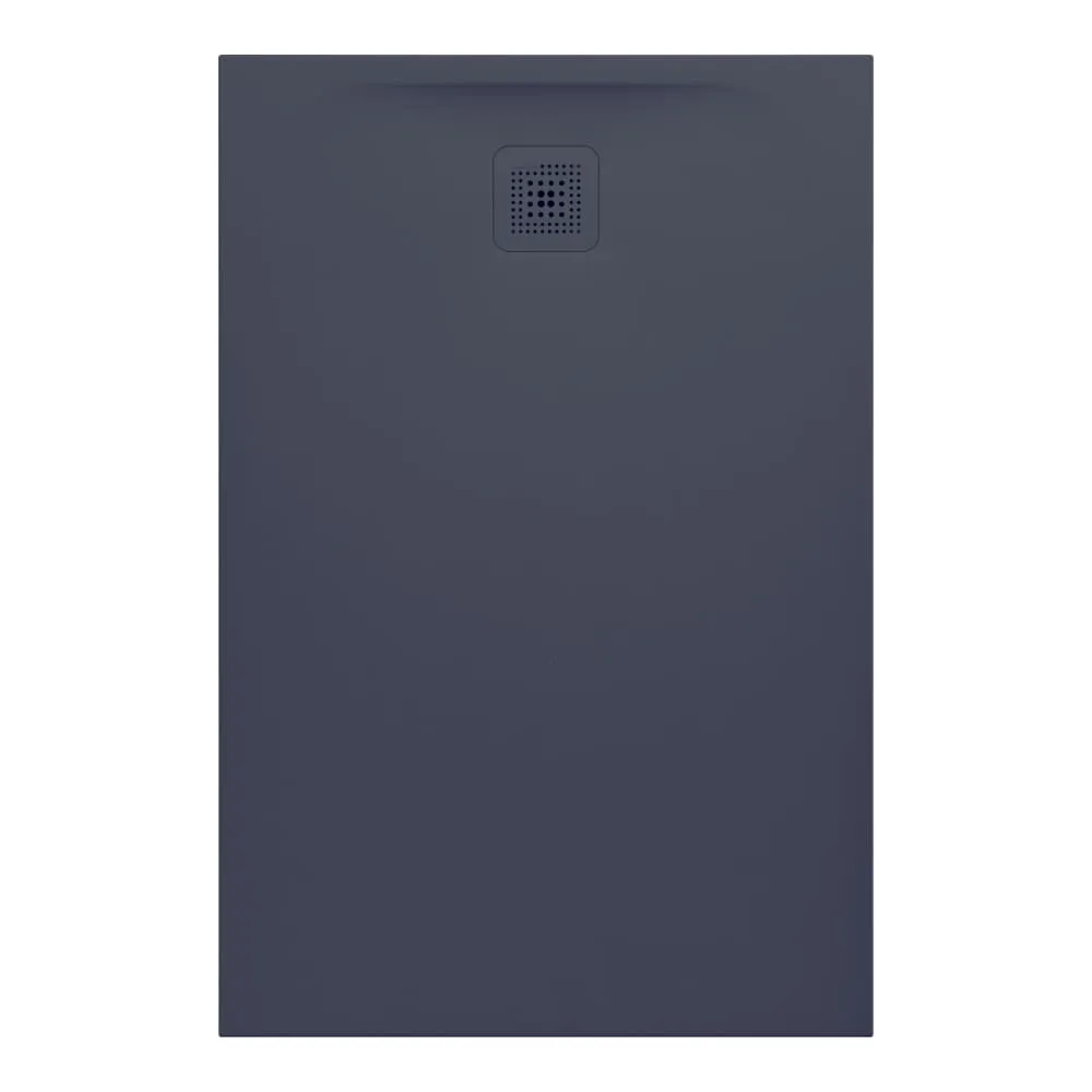 LAUFEN PRO Duschwanne, aus Verbundwerkstoff Marbond, superflach, rechteckig, Ablauf an kurzer Seite 1200 x 800 x 33 mm #H2109520780001 - 078 - Anthrazit matt strukturiert