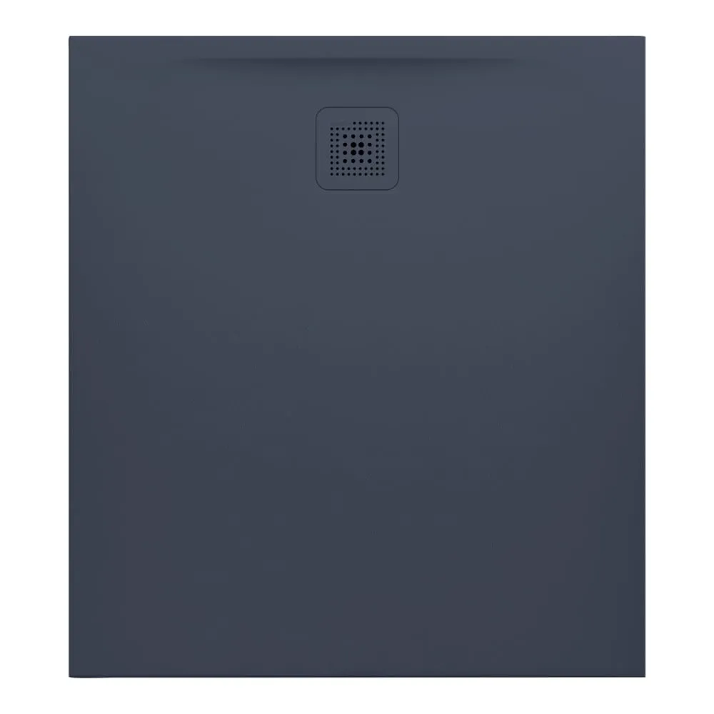 LAUFEN PRO Duschwanne, aus Verbundwerkstoff Marbond, superflach, rechteckig, Ablauf an kurzer Seite 1000 x 900 x 33 mm #H2109570780001 - 078 - Anthrazit matt strukturiert