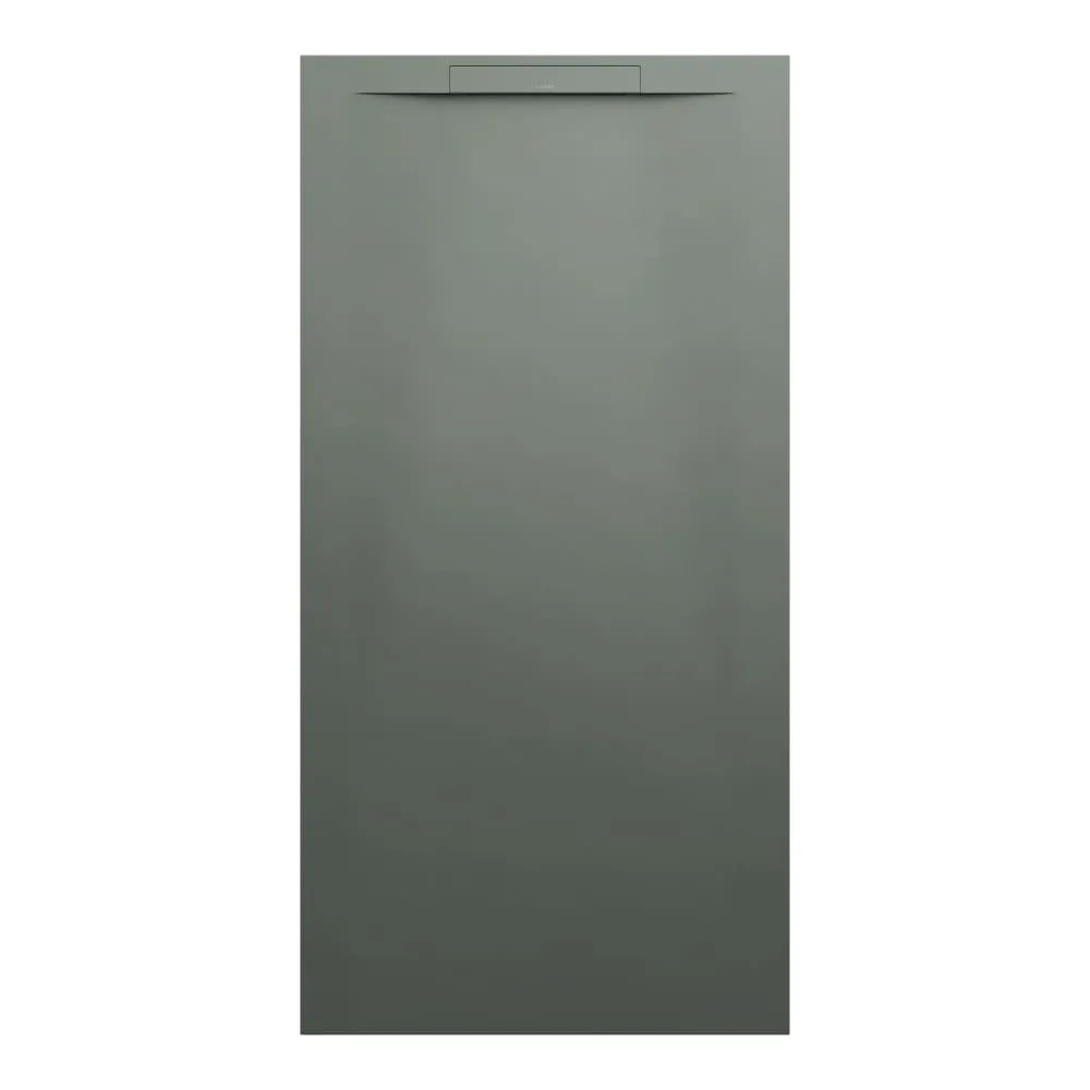 LAUFEN PRO S Duschwanne, aus Verbundwerkstoff Marbond, rechteckig, linearer Ablauf an kurzer Seite 1800 x 900 x 36 mm #H2111800790001 - 079 - Betongrau