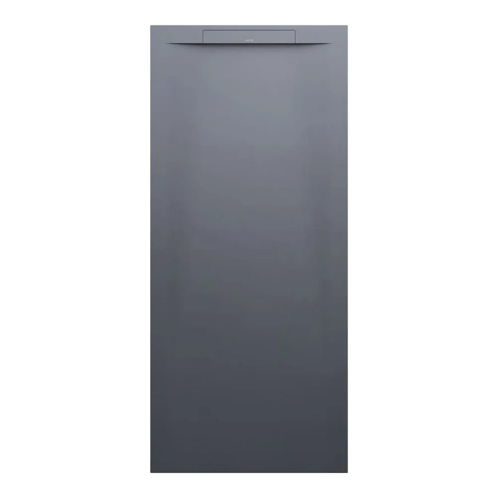LAUFEN PRO S Duschwanne, aus Verbundwerkstoff Marbond, rechteckig, linearer Ablauf an kurzer Seite 1700 x 750 x 36 mm #H2111860780001 - 078 - Anthrazit matt strukturiert