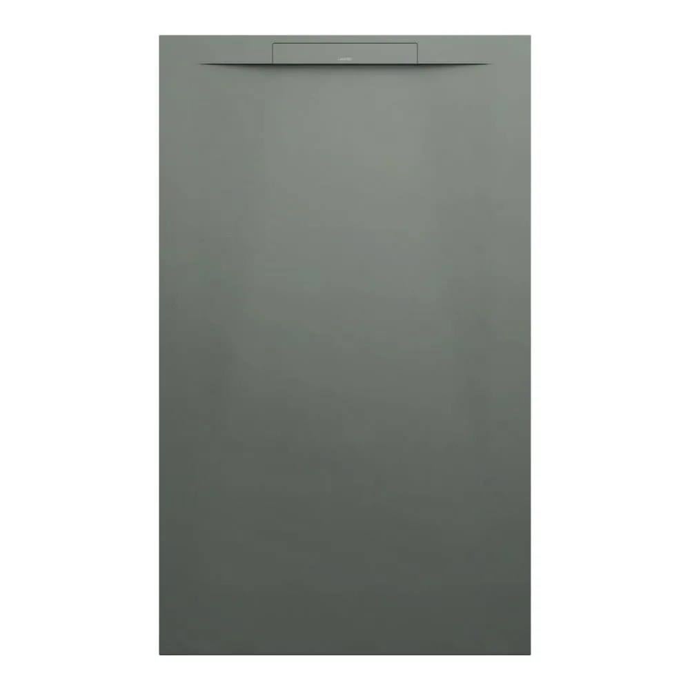 LAUFEN PRO S Duschwanne, aus Verbundwerkstoff Marbond, rechteckig, linearer Ablauf an kurzer Seite 1500 x 900 x 34 mm #H2111850790001 - 079 - Betongrau