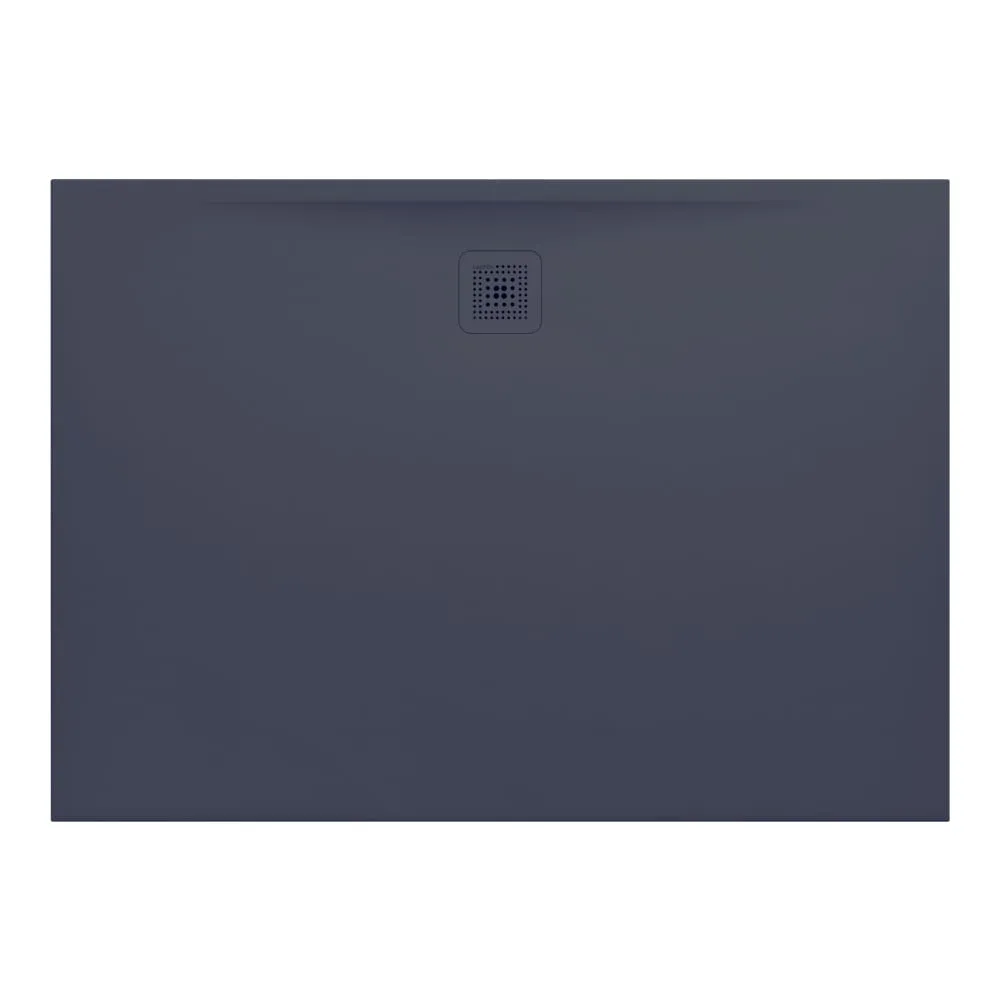 LAUFEN PRO Duschwanne, aus Verbundwerkstoff Marbond, superflach, rechteckig, Ablauf an langer Seite 1400 x 1000 x 30 mm #H2119540780001 - 078 - Anthrazit matt strukturiert